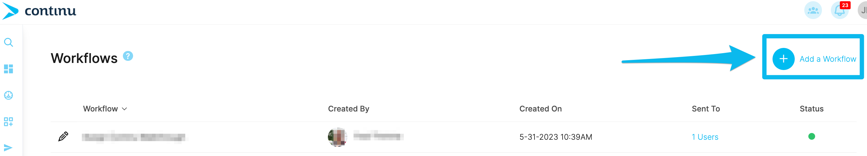 Add an Automation button